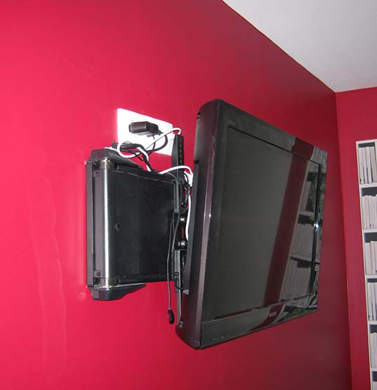 Installation de TV